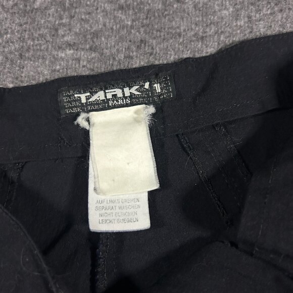 Vintage Tark 1 Low Rise Flare Pants Size Med Flare Tark 8 Y2k Rave Goth Grunge - Picture 16 of 16